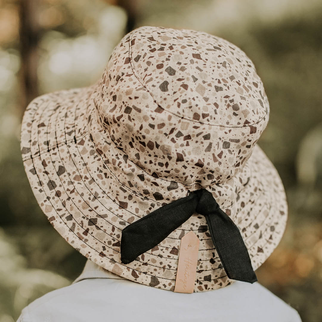 Vacationer' Ladies Linen Sun Hats Rated UPF 50+